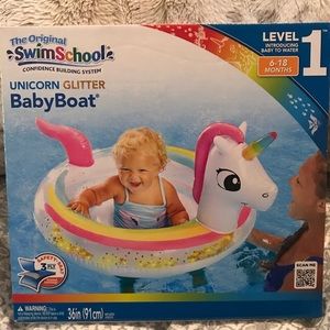 🦄Unicorn Glitter Baby Boat🦄